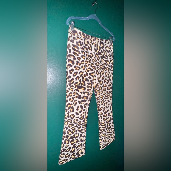 LeSuperbe Cat House Pants Leopard Print Pants Size 6 | REVOLVE Brand - Picture 2 of 7